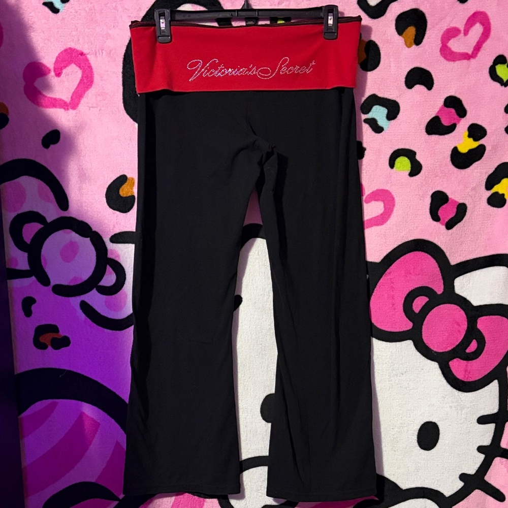 Victoria’s secret Fold over flare yoga pants